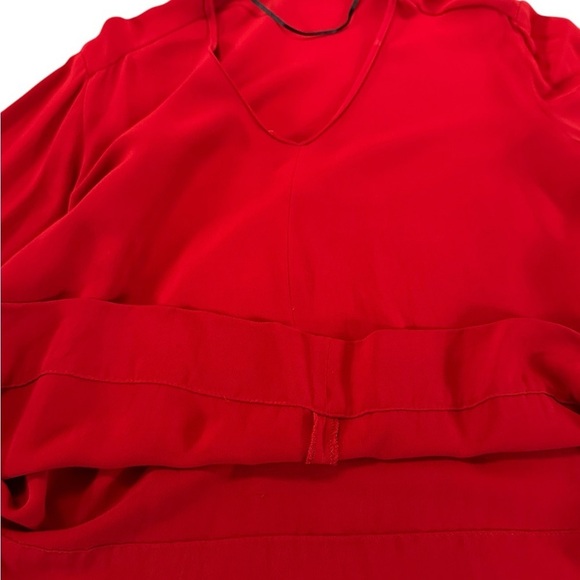 Zara Woman Red Long Sleeve Top Size M - Picture 13 of 17